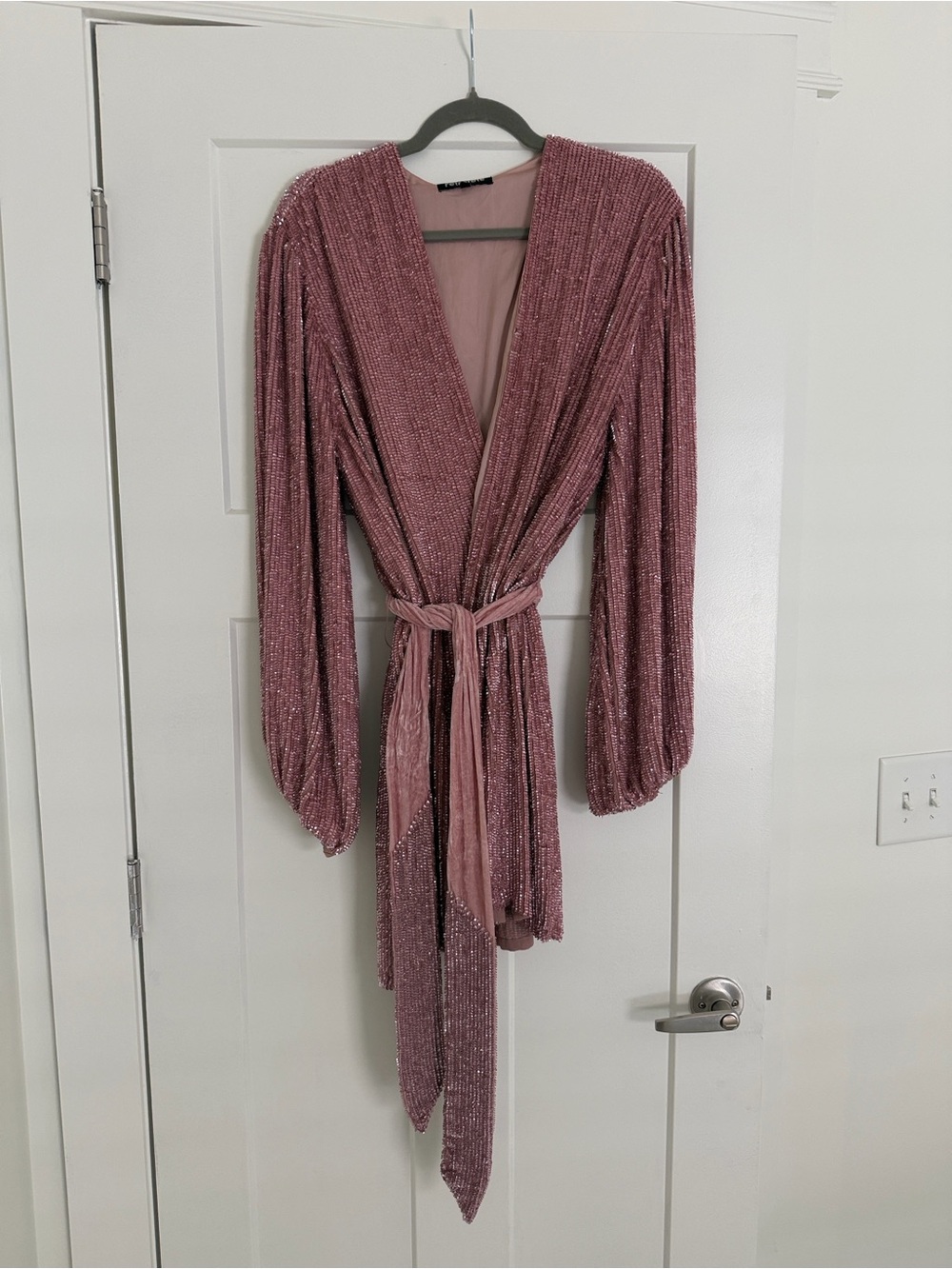 Retrofete Sequin Robe Dress
